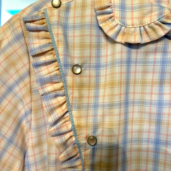 Vintage Rockmount Ranchwear Bib Blouse with Pearl Snaps 🫰 🐮 🤠 NWT Rare Find - Picture 9 of 10